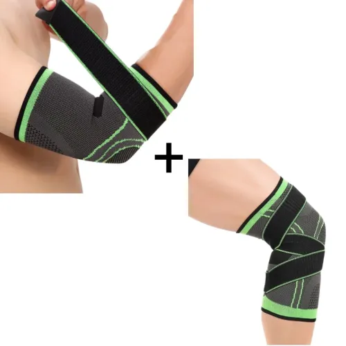 Kit Joelheira+cotoveleira 