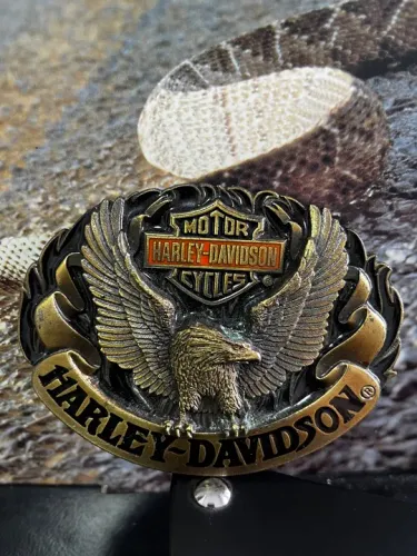 Fivela Harley Davidson original linda