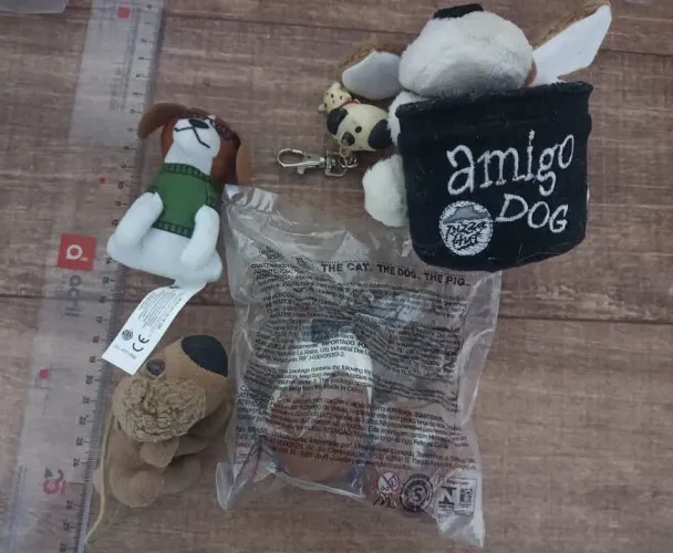 Pelúcia Amigo Dog Pizza Hut - Coleção - Novo