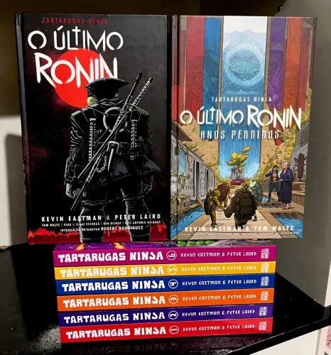 Tartarugas ninja 8 volumes capa dura