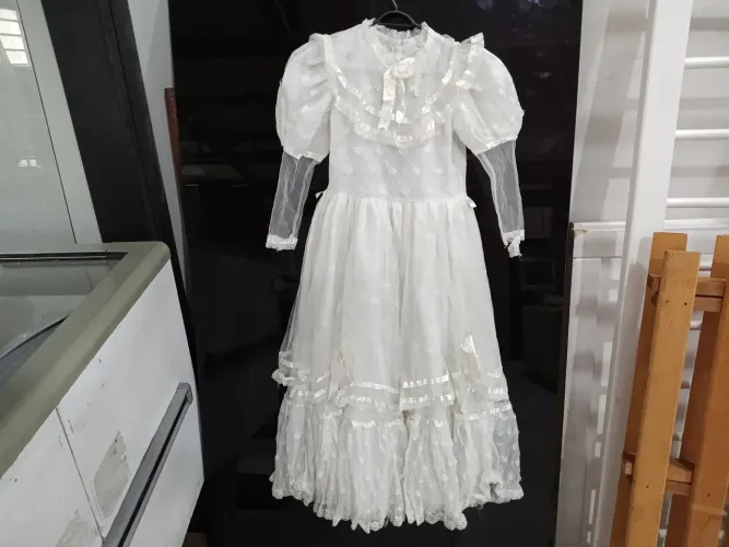 Vestido Infantil Branco