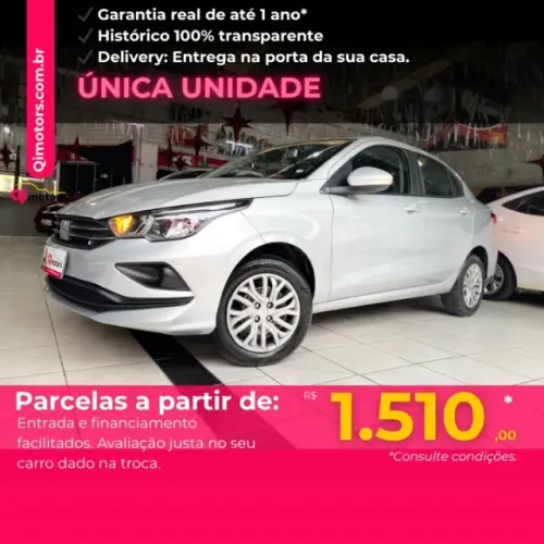 Entrada + 1510,00 Ao Mês | Fiat Cronos Drive 1.0 2024 *Garantia 1 Ano