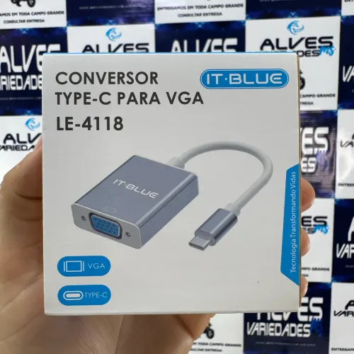 Conversor tipo c para VGA