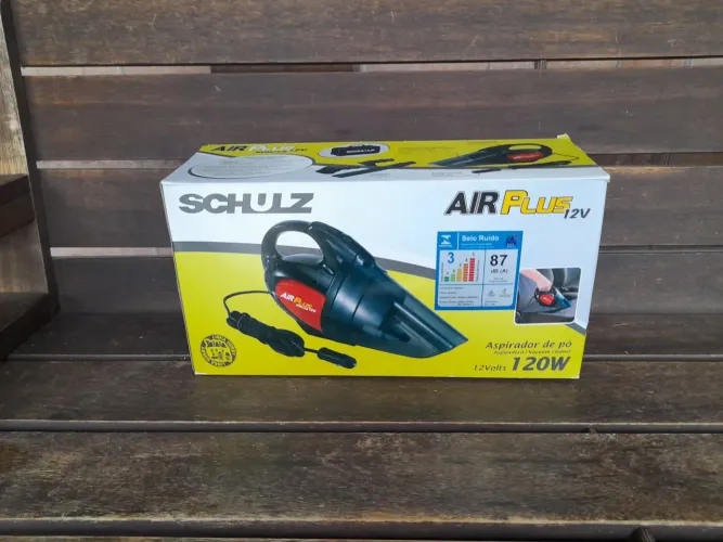 Aspirador de Pó Schulz Air Plus 12V - Limpeza Automotiva