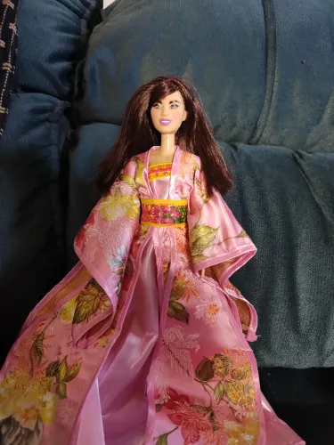 Boneca barbie gueixa 