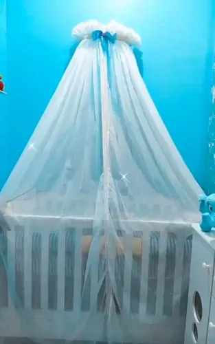 Lindo mosquiteiro para berço 