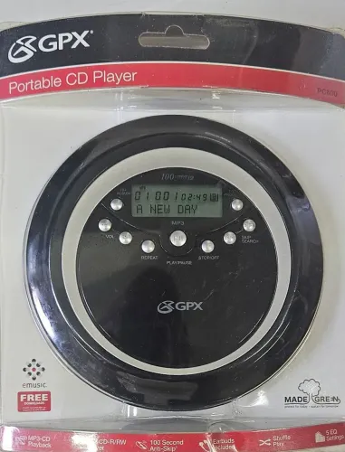 CD Player Portátil GPX PC800