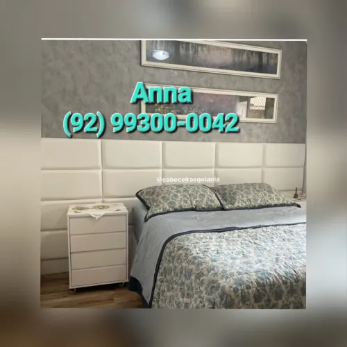 Cabeceira Estofada Personalizada - Elegância para seu quarto