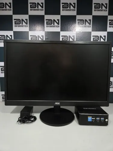 Computador Everex Mini + Monitor 22 polegadas
