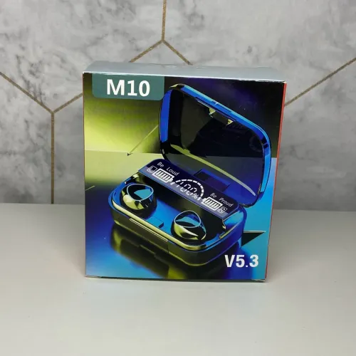 Fone Bluetooth M10 V5.3 com Display LED - Super Bass!