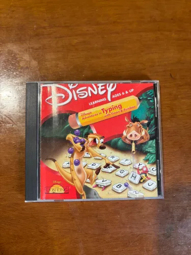 CD-ROM Disney's Adventures in Typing With Timon & Pumba Jewel Case (Windows/Mac, 1999)