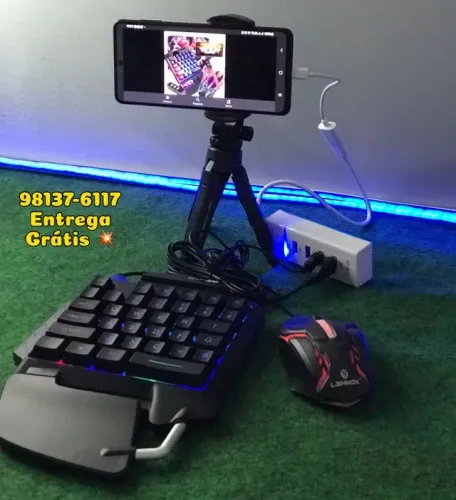 Kit Mobilador 1 Mão Gamer Completo - Entrega das 9 as 22hrs