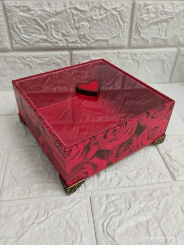 Caixa dia dos namorados Rosas