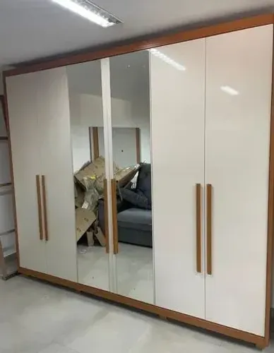 Guarda Roupa Sedan 6 Portas 6 Gavetas com espelho 100% MDF Novo entregamos