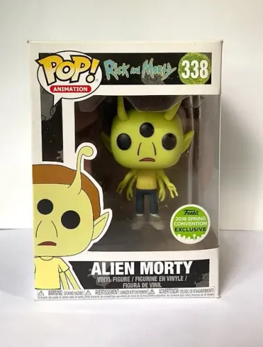 Funko Rick and Morty Alien Morty (exclusivo convenção) 338