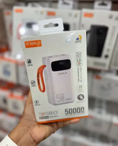 Carregador Portátil 50.000 mAh - Q Gold 22.5W PD+