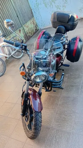 Meteor 350cc Stellar Baú monolock e bolha original