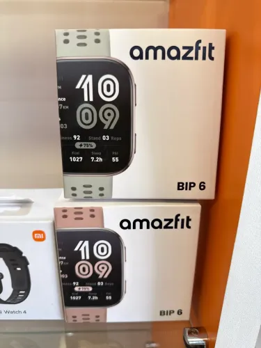Smartwatch Amazfit BIP 6 Novo e lacrado