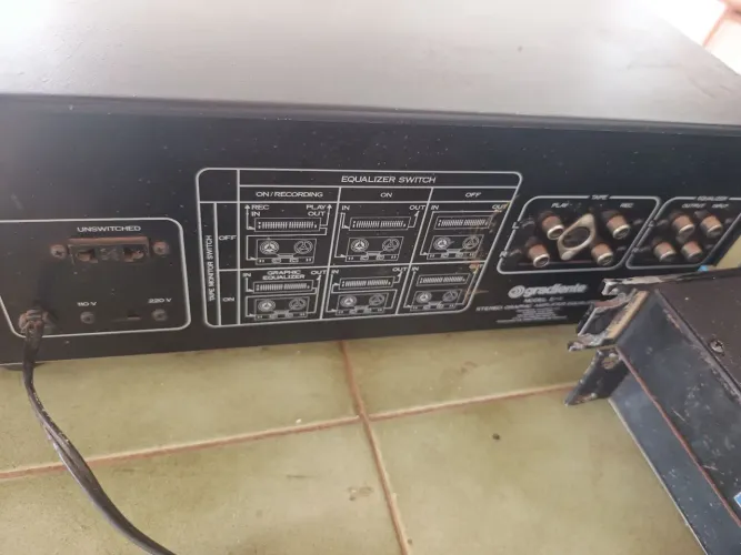 Equalizador Gradiente E-1 - 10 Bandas