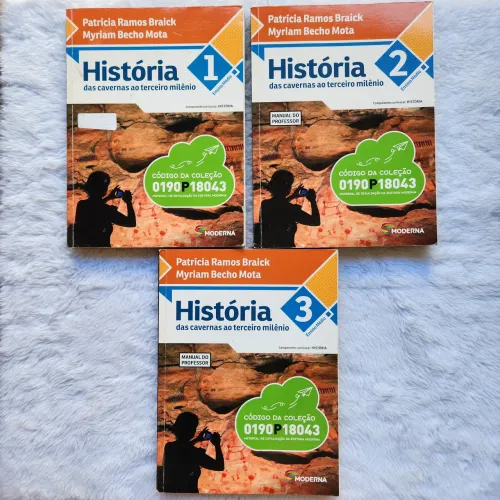 COLEÇÃO HISTÓRIA - DAS CAVERNAS AO TERCEIRO MILÊNIO - ENEM / VESTIBULAR / CONCURSO