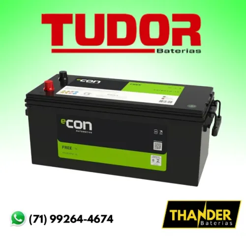 Bateria Econ Tudor 150 amperes - Caminhão/Som