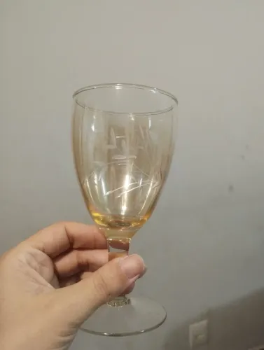 4 taças cristal