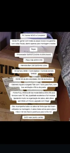 PC GAME NOVO NA CAIXA 