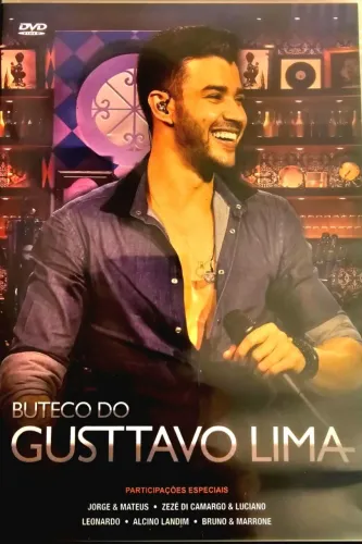 DVD BUTECO DO GUSTAVO LIMA COM PARTICIPAÇÕES ESPECIAIS E SUCESSOS EM UM GRANDE SHOW