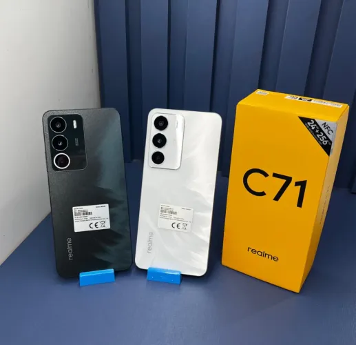 Realme C71 4G 256GB 08GB RAM Novo + Entrega Grátis 