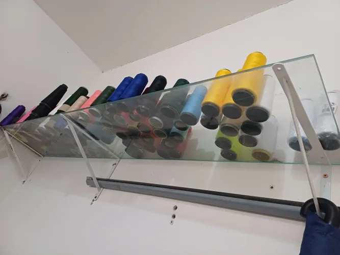 Prateleira de Vidro para Organização