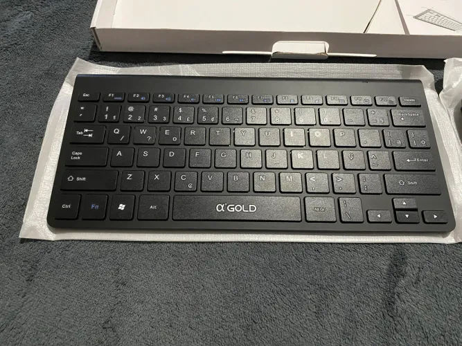 Teclado e mouse sem fio