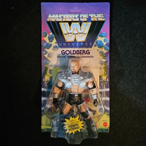 Boneco Action Figure He-man WWE Goldberg Ariete GXR05 importado Motu Origins Novo Lacrado