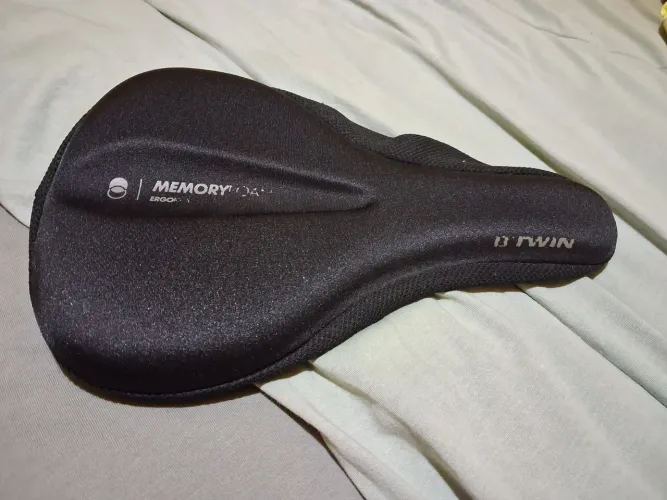 Assento de banco para bicicleta B'TWIN Memory Foam