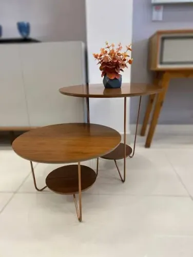 Mesa de Centro Liz dicasabh - Moderna, Leve e Sofisticada