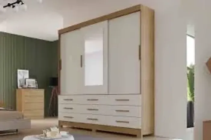 Guarda-roupa buriti três portas- FRETE GRATIS / ENTREGA HOJE!! 