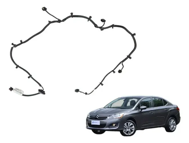 Chicote Parachoque Traseiro Citroën C4 Lounge 2014 2015