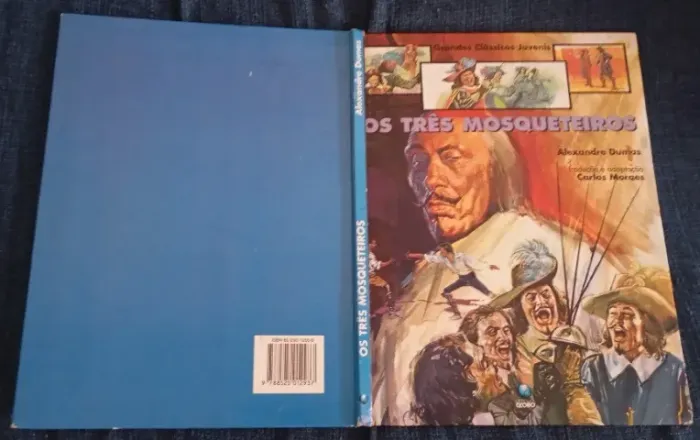 Livro Os 3 Mosqueteiros Grandes Clássicos Juvenis Ed Globo