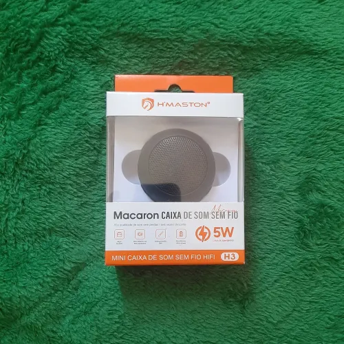 Mini caixa de som bluetooth 25 reais troco por figurinha da copa