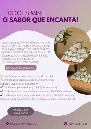 doces para sua festa!