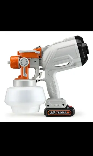 Pulverizador de Pintura Elétrico 24V a bateria 