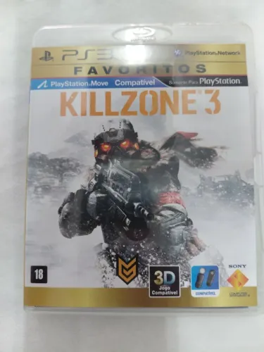 jogo killzone 3  de ps3