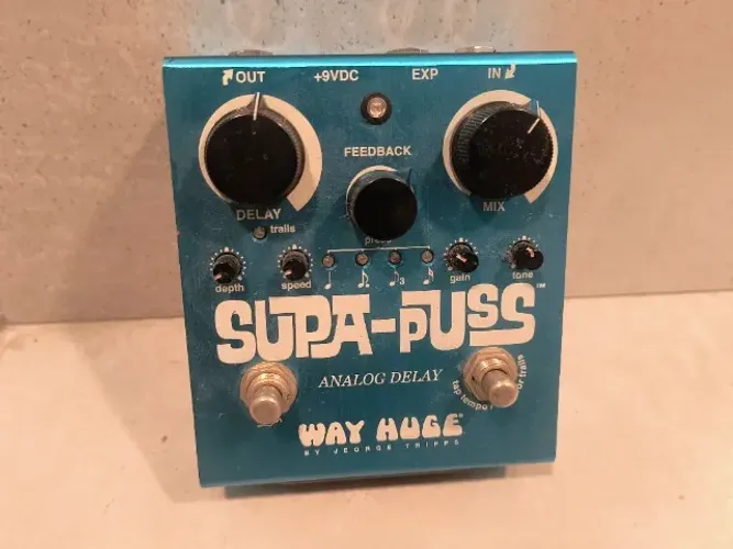 Pedal Dunlop Way Huge Supa Puss Analog Delay