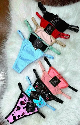 Kit 10 calcinhas fio