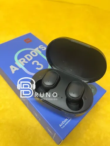 Fone de Ouvido Bluetooth Xiaomi AirDots 3 - Novo