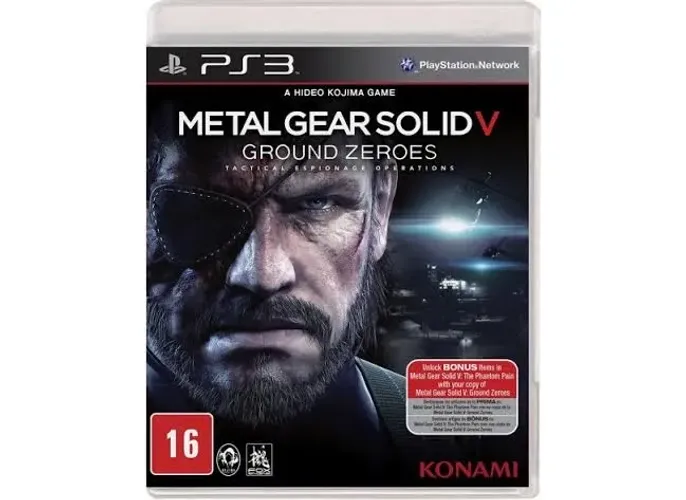 Metal Gear Solid V: Ground Zeroes - PS3 lacrado novo