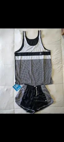 Conjunto esportivo vintage 