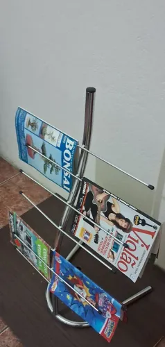 Porta Revistas, Prateleiras