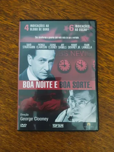 Dvd - Boa Noite E Boa Sorte