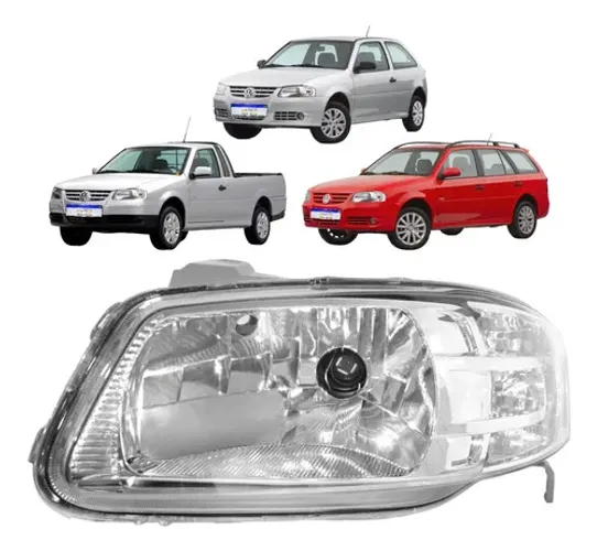 Farol Vw Gol Saveiro Parati G4 2006 2007 2008 2009 A 2013 Le Esquerdo