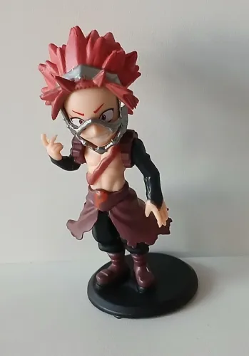 BONECO MINIATURA MY HERO ACADEMIA EIJIRO KIRISHIMA RED RIOT